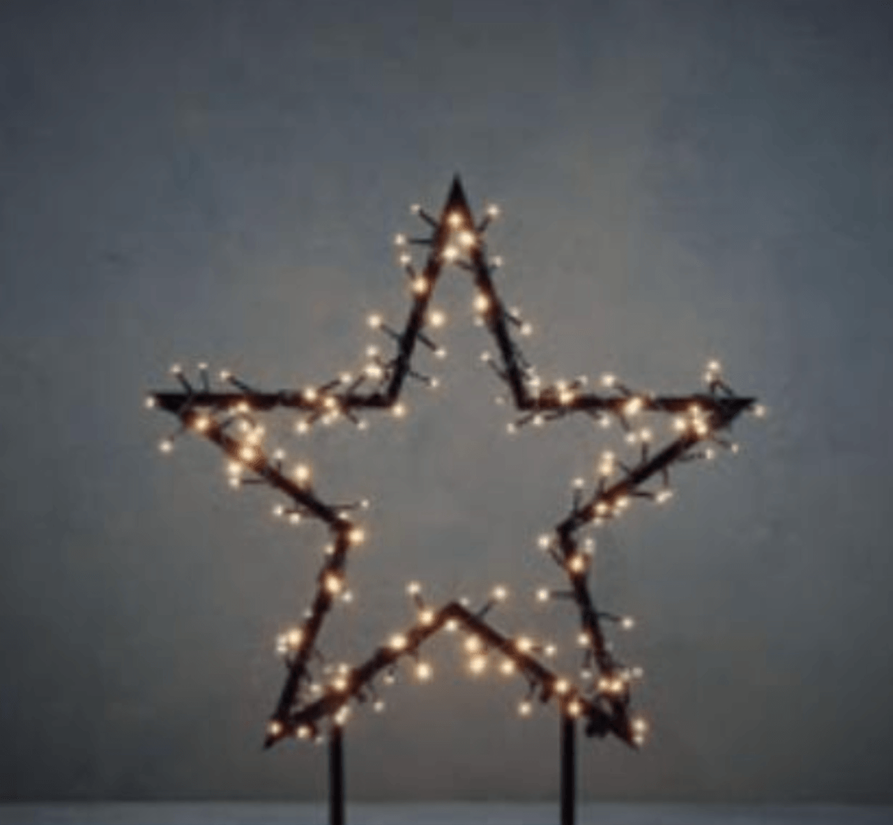 Ukras zvijezda vanjska 150 led 60x73 cm