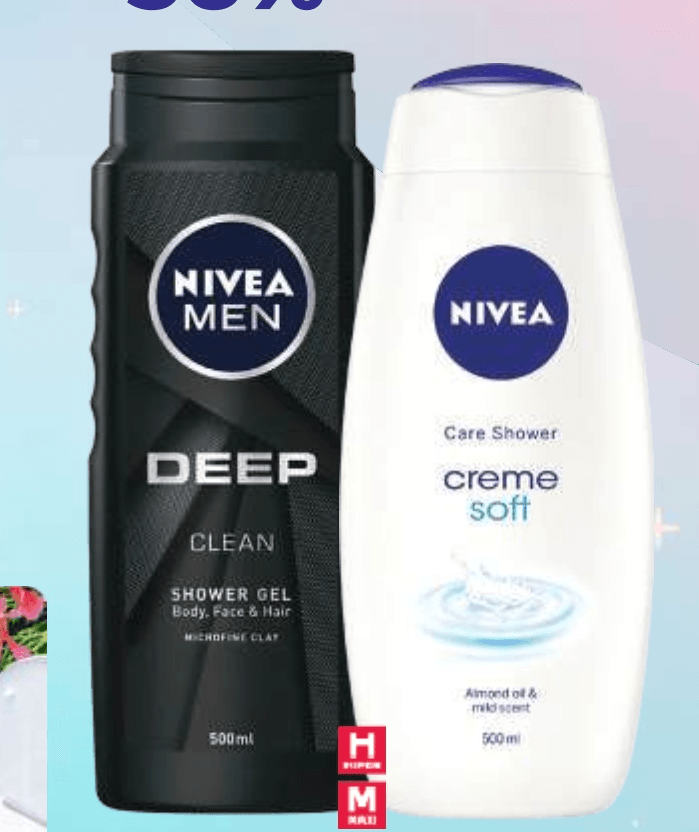 Nivea Gelovi za tuširanje 500 ml - Akcija u trgovini Tommy