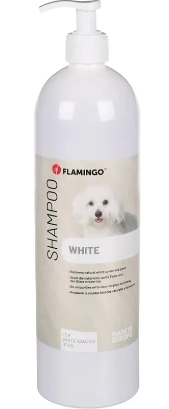 FLAMINGO Šampon za bijelu dlaku 1l - Akcija u trgovini Pet Centar