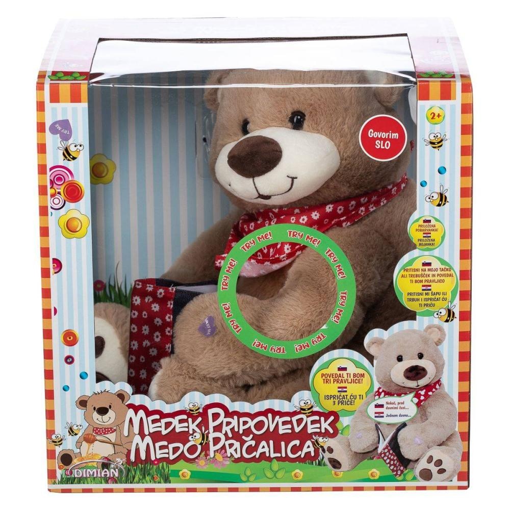 Plišana igračka Medo Pričalica kom