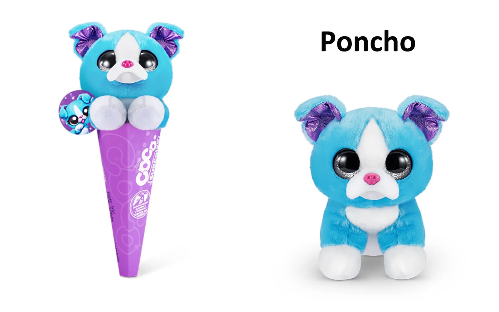 Plišane životinje u tuljcu Coco Cones