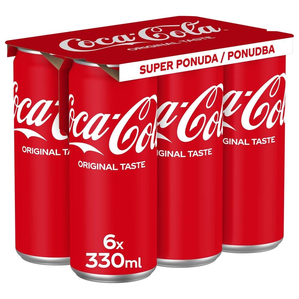 Coca-Cola ili Fanta Gazirano piće 6x 0,33 l Coca-Cola