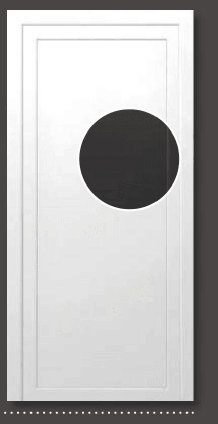 PVC sporedna ulazna vrata 'Mura KFO1' š 98 x v 198 cm, antracit - Akcija u trgovini Bauhaus