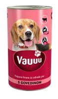 Vauuu Potpuna hrana za pse 1240 g