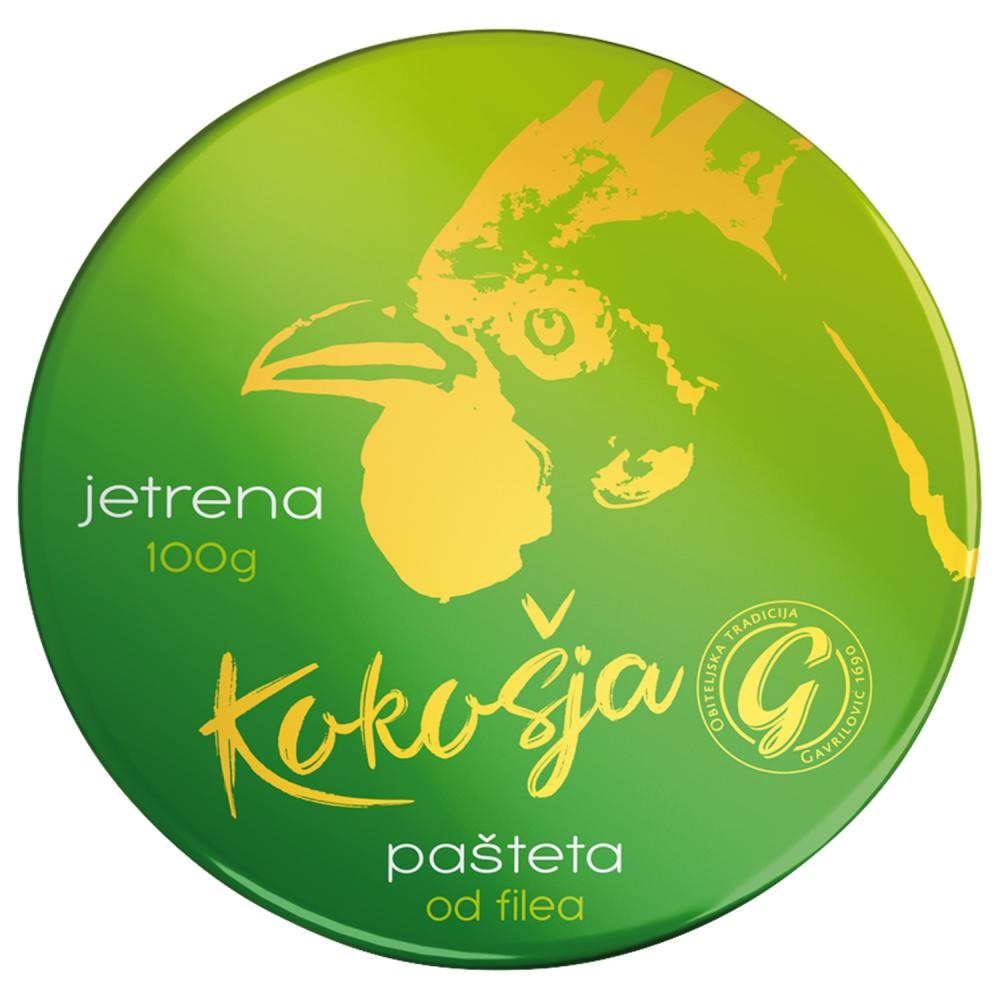 Pašteta kokošja jetrena 100 g