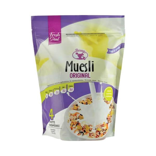Berny Musli 4 vrste sjemenki 420g - Akcija u trgovini Pivac