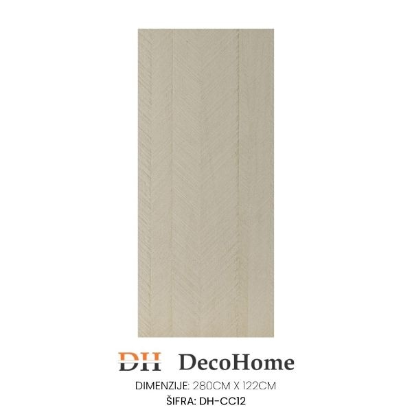 Panel carbon bež strijela DH-CC12 1220*2800*8 cm