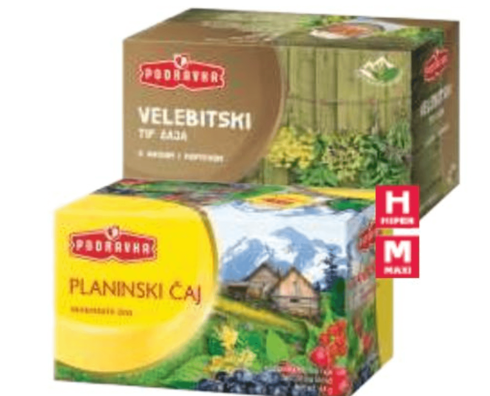 Podravka Čaj 44 g ili 30 g Podravka