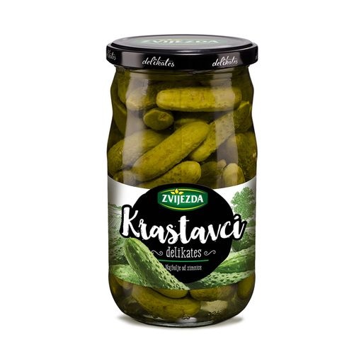 Zvijezda Krastavci delikates 350 g (ocijeđene mase)