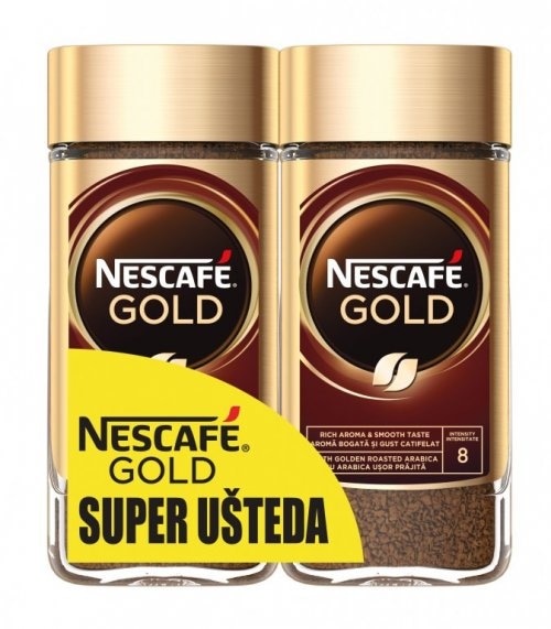 Nescafe Gold Instant kava 2x190 g