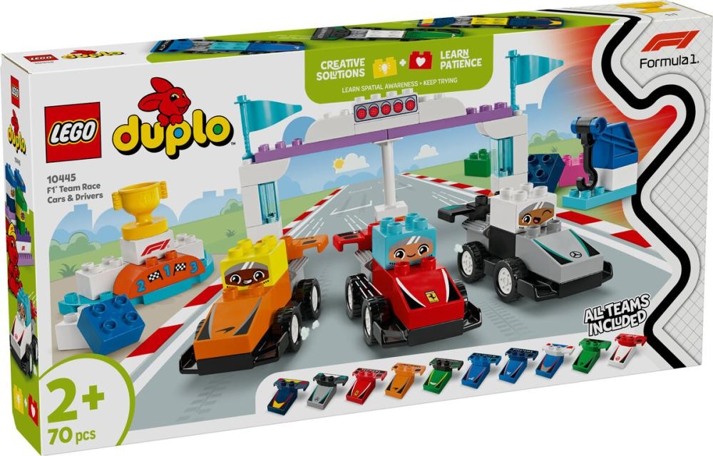 Trkaći auti i vozači momčadi F1® 10445 LEGO Duplo