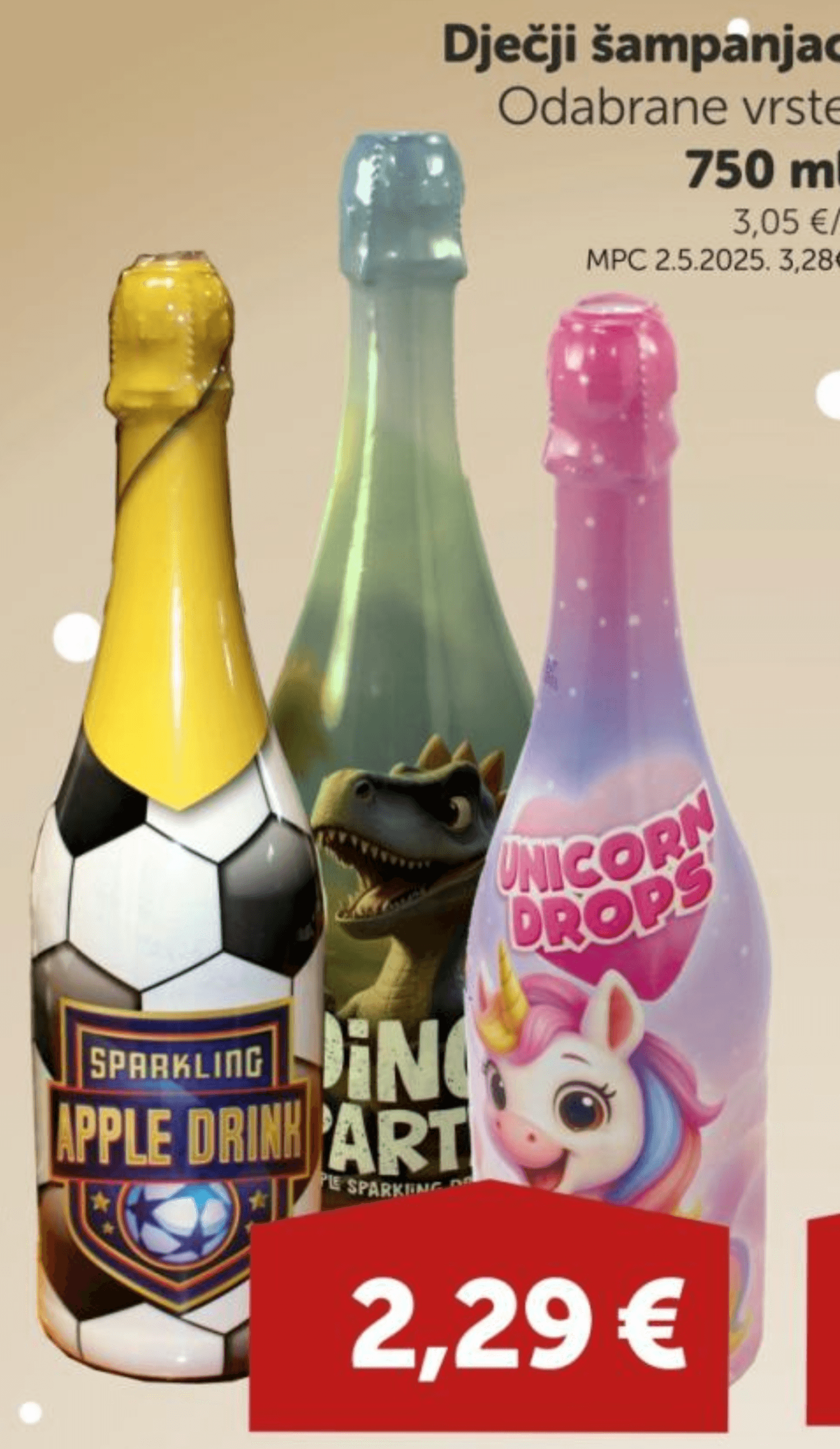 Dječji šampanjac 750 ml