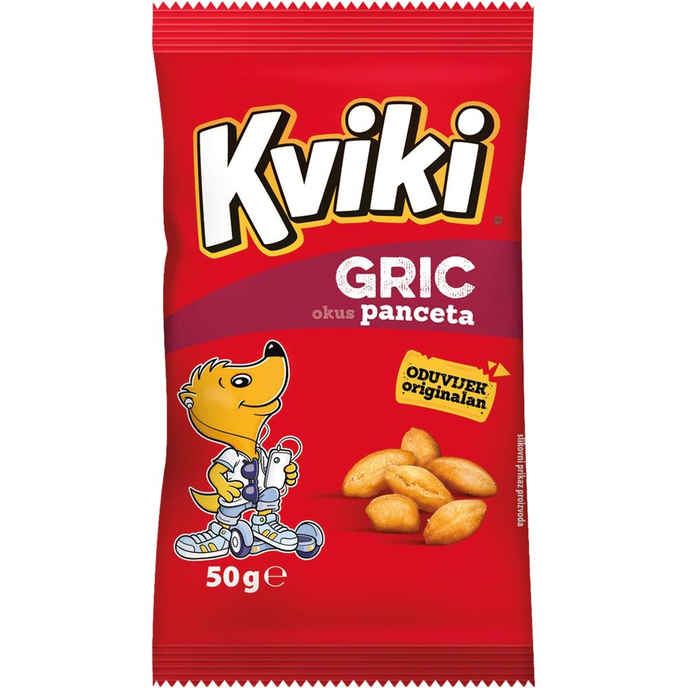 Kviki Gric Slani i Panceta 50g - Akcija u trgovini Žabac