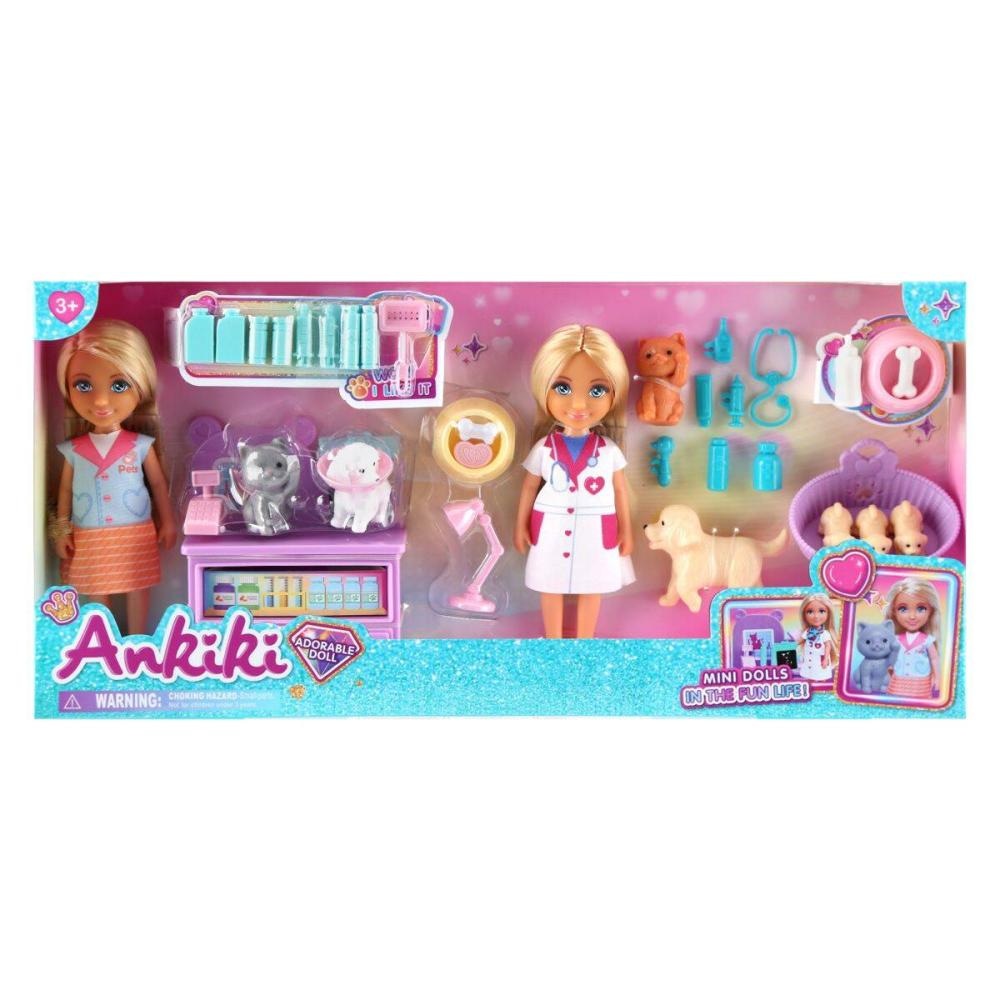 Mala lutka veterinarka set 2 lutke