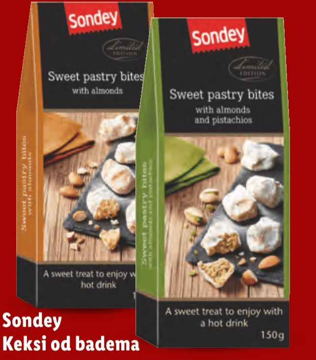Sondey Keksi od badema 150 g