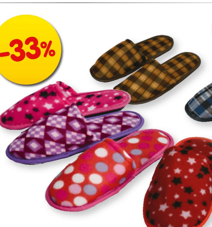 Ženske ili muške papuče 1 par