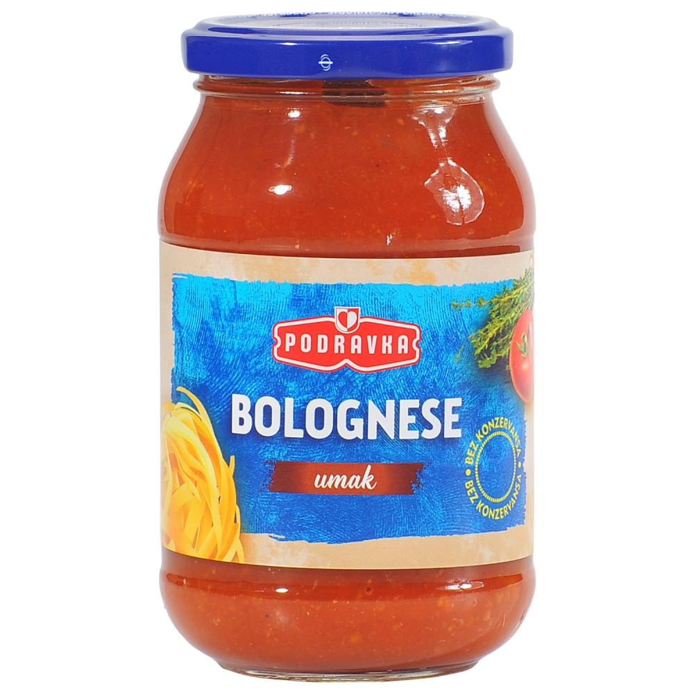 Umak Podravka Bolognese 410 g - Akcija u trgovini KTC