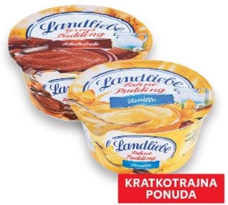 LANDLIEBE Puding griz 150 g - Akcija u trgovini Kaufland
