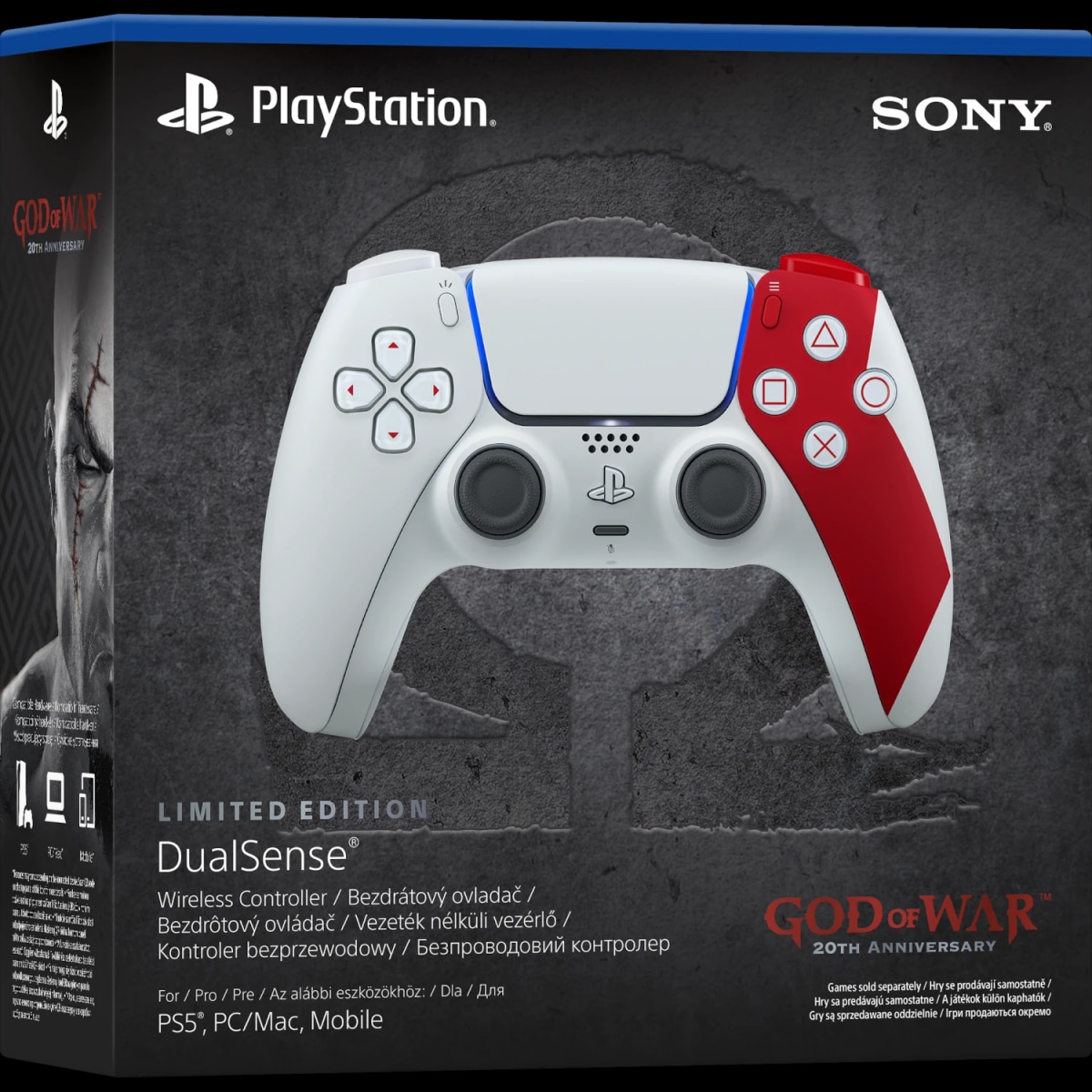 PlayStation DualSense God of War 20th Anniversary - Akcija u trgovini Centar Tehnike