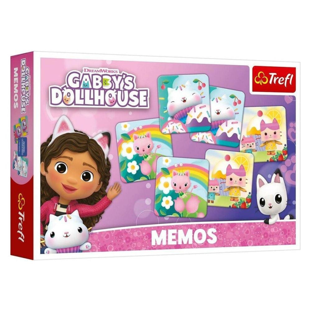 Memo Gabby's Doll House, Paw Patrol, Peppa Pig, Mickey and Friends, Lilo & Stitch