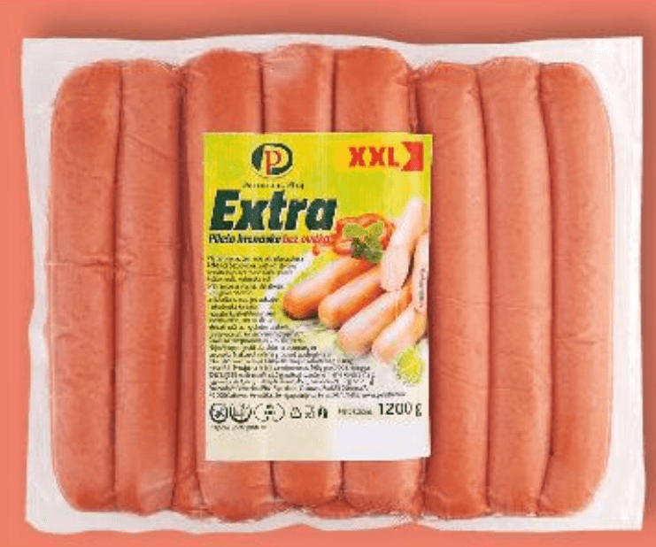 Perutnina Ptuj Pileće hrenovke 1200 g - Akcija u trgovini Kaufland