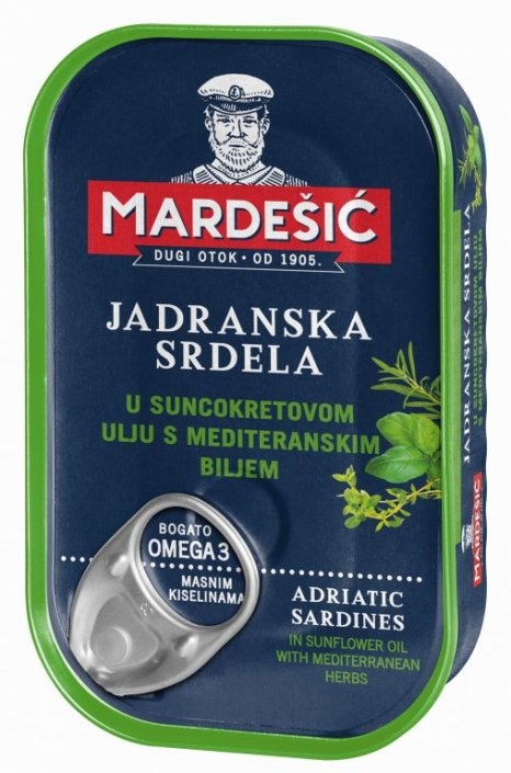 Mardešić Jadranska srdela u suncokretovom ulju 90 g