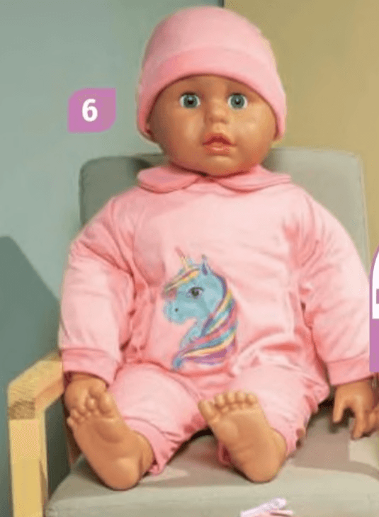 Bebi je potrebna tvoja ljubav cca 60 cm