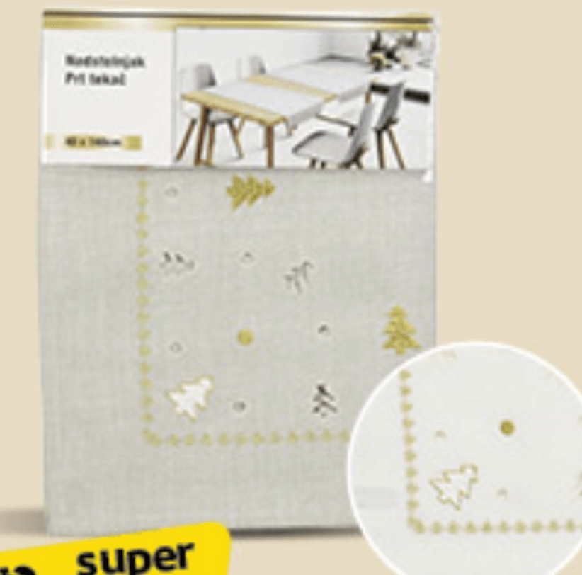 Nadstolnjak Laser 40x140cm