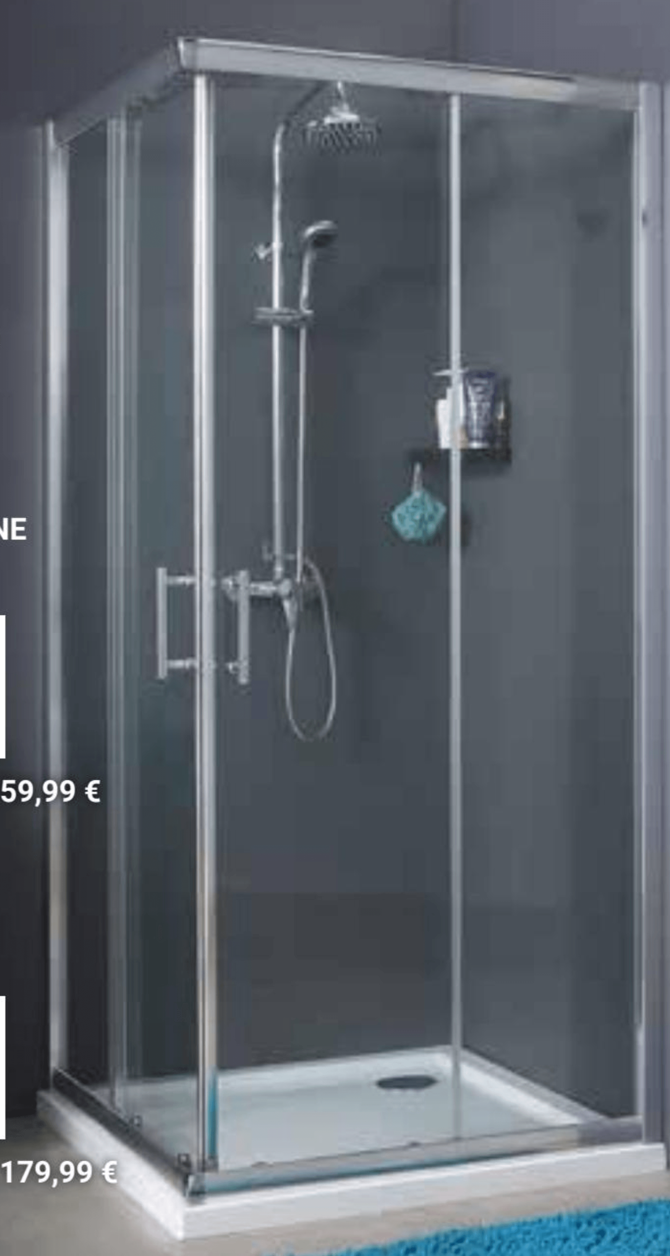 Tuš kabina - Akcija u trgovini Pevex