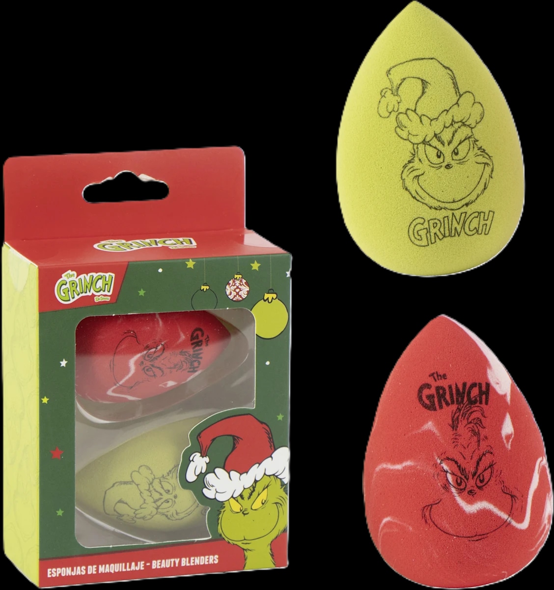 The Grinch make-up spužvice poklon-paket 1 kom.