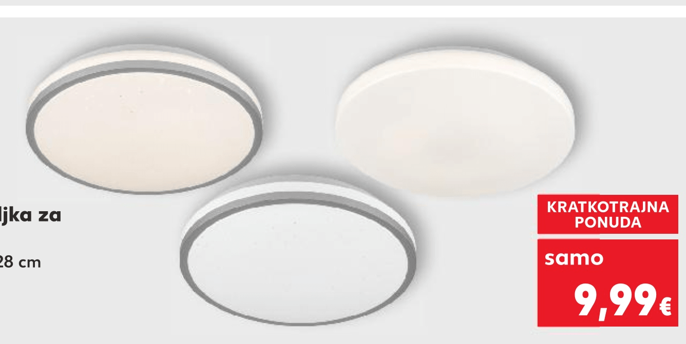 LED Svjetiljka za kupaonicu komad - Akcija u trgovini Kaufland