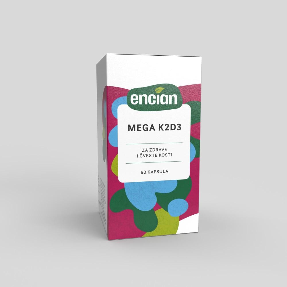 Encian Kapsule dodatak prehrani Mega K2D3 60/1 - Akcija u trgovini Kaufland