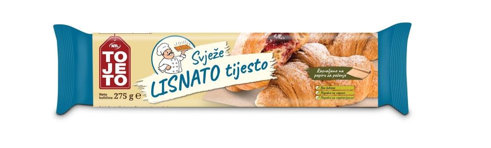 Tijesto ToJeTo Lisnato 275 g
