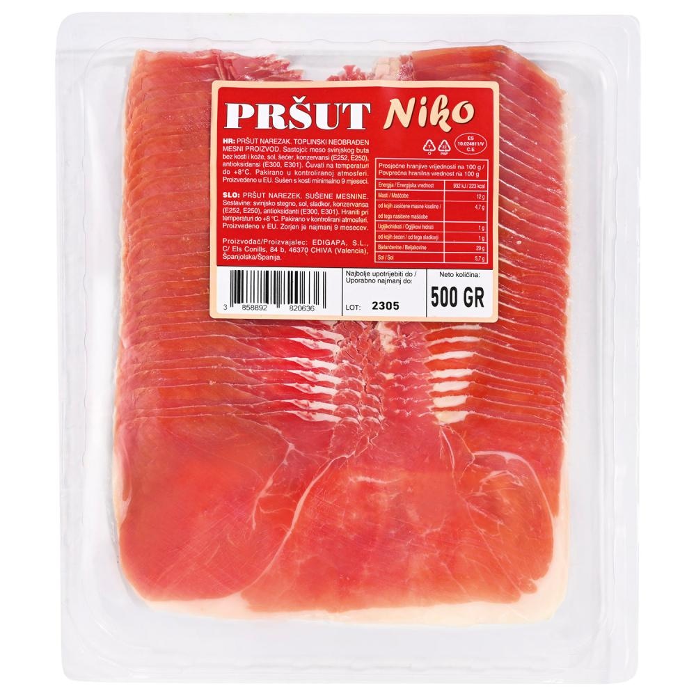 Niko Pršut 500 g
