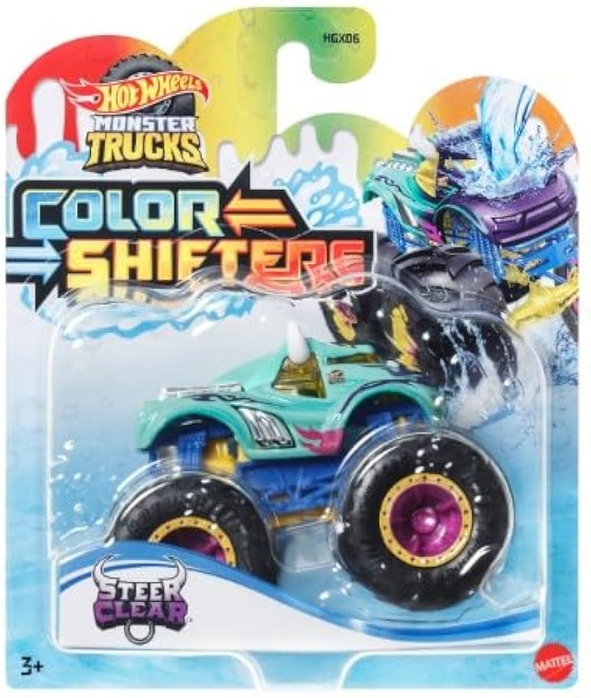 Hot Wheels Monster Trucks Color Shifters