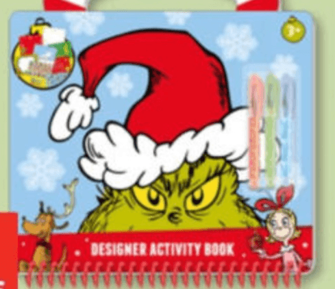 Bojanka vježbenica Grinch