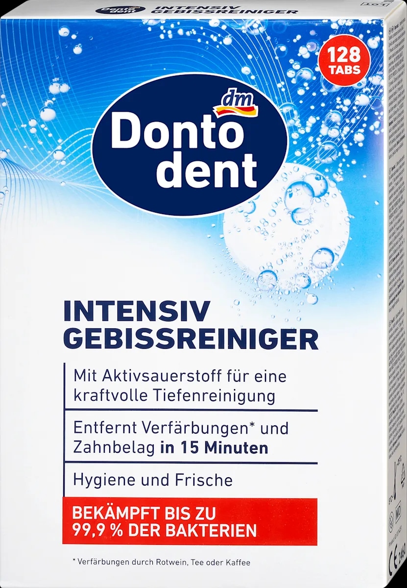 Dontodent tablete za čišćenje zubne proteze 32 kom. - Akcija u trgovini Dm