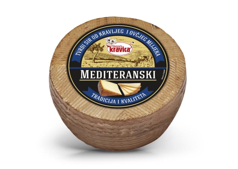 Domaća Kravica Mediteranski tvrdi sir 1 kg