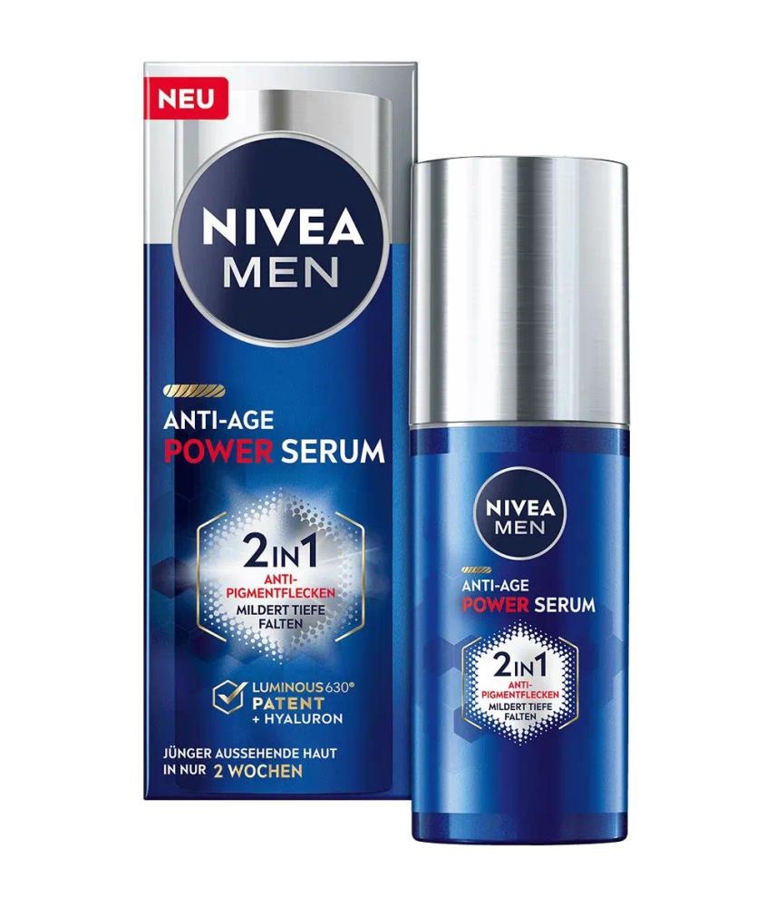 NIVEA MEN ANTI-AGE 2IN1 Power serum za lice 30 ml - Akcija u trgovini Mueller