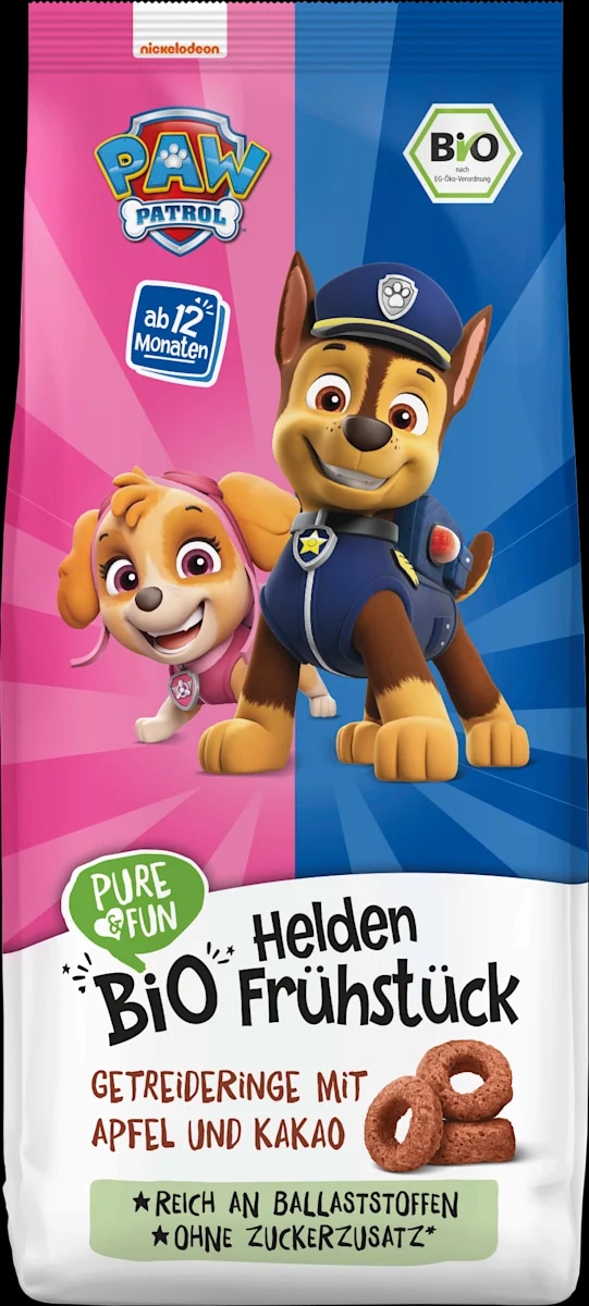 Pure&Fun žitne pahuljice Paw Patrol 125 g