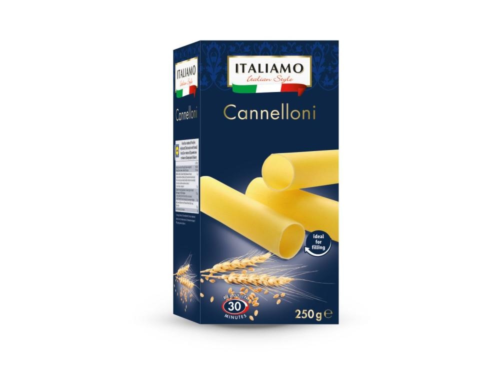 Cannelloni 250 g Italiamo - Akcija u trgovini Lidl