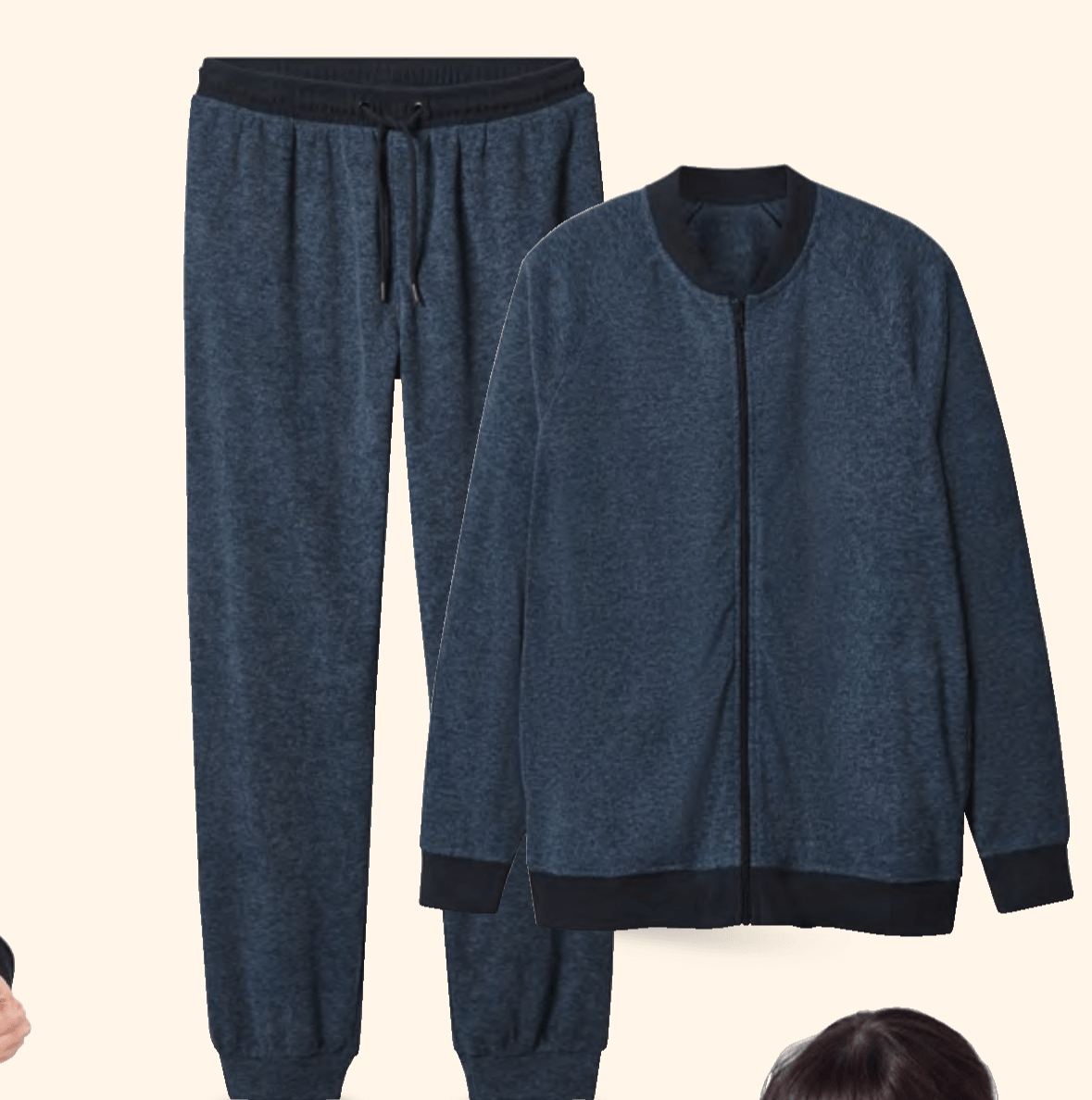 Esmara/Esmara MEN Trenirka od flisa Set