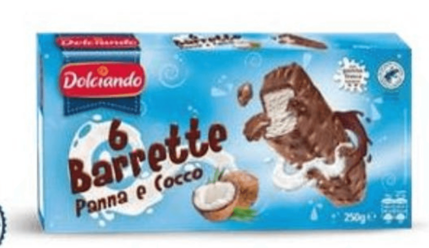 Pločice šlag kokos 250 g