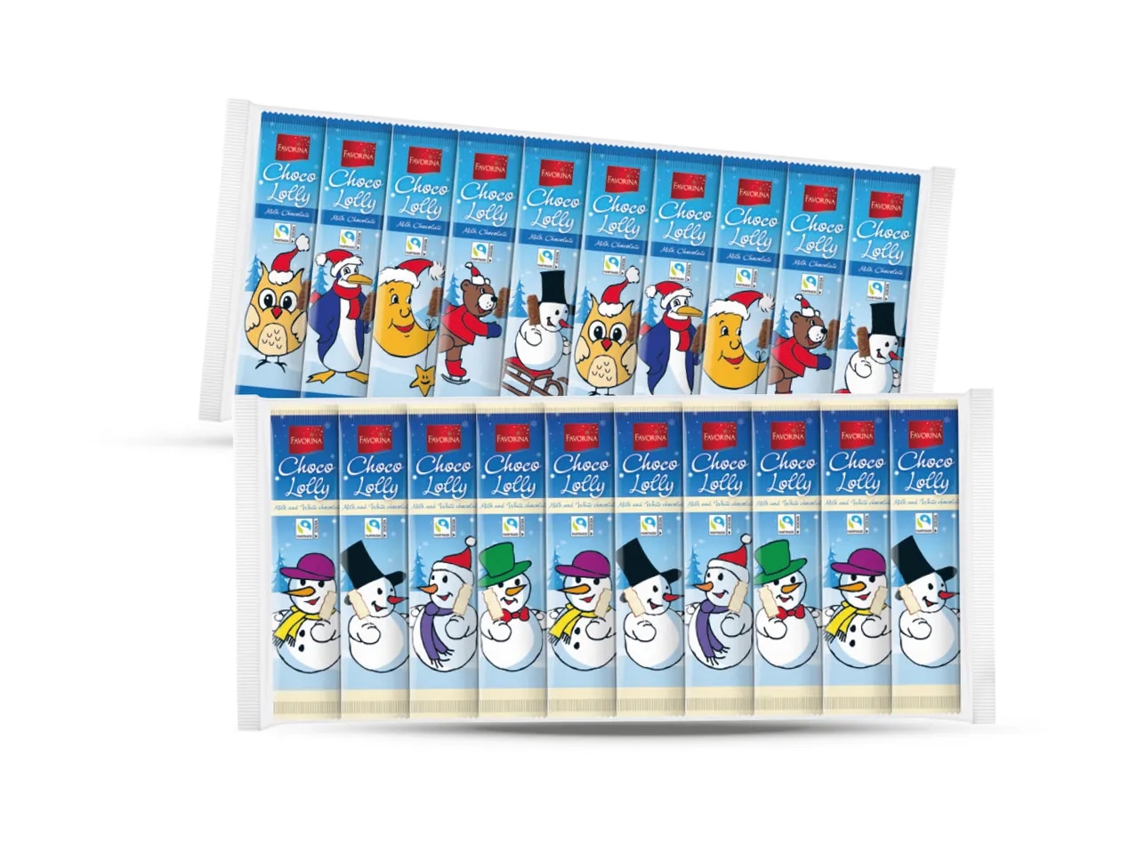 Čokoladne lizalice 10 x 15 g