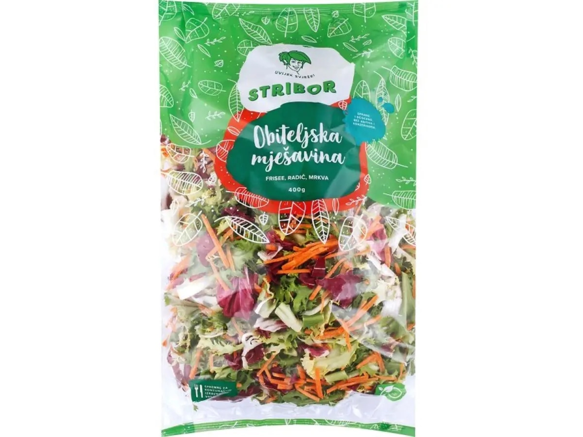 Salata obiteljska mješavina 400 g - Akcija u trgovini KTC