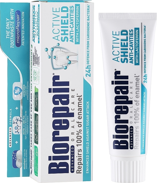 Biorepair Active Shield pasta za zube 75 ml