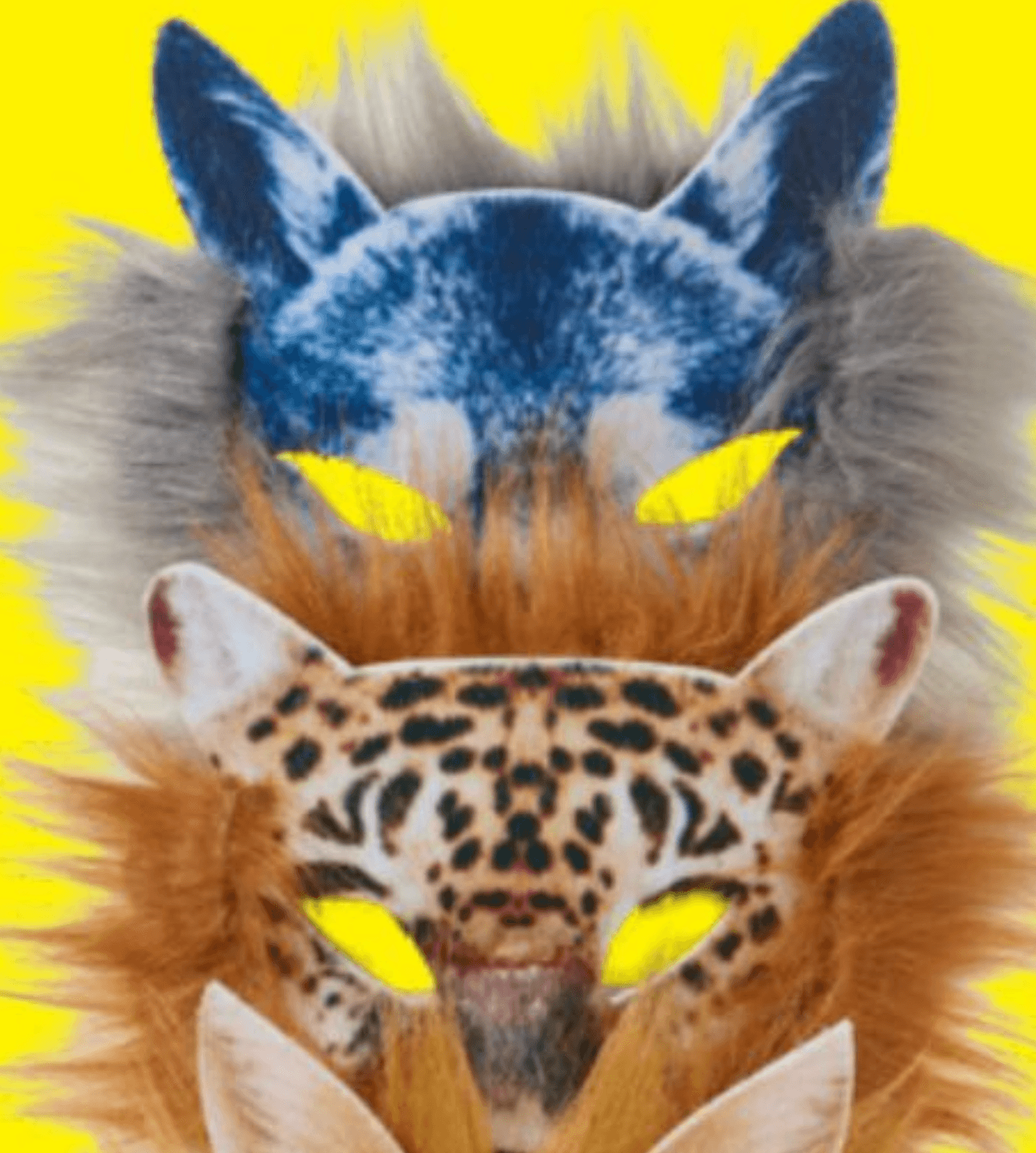 Životinjska maska s krznom - Akcija u trgovini Tedi