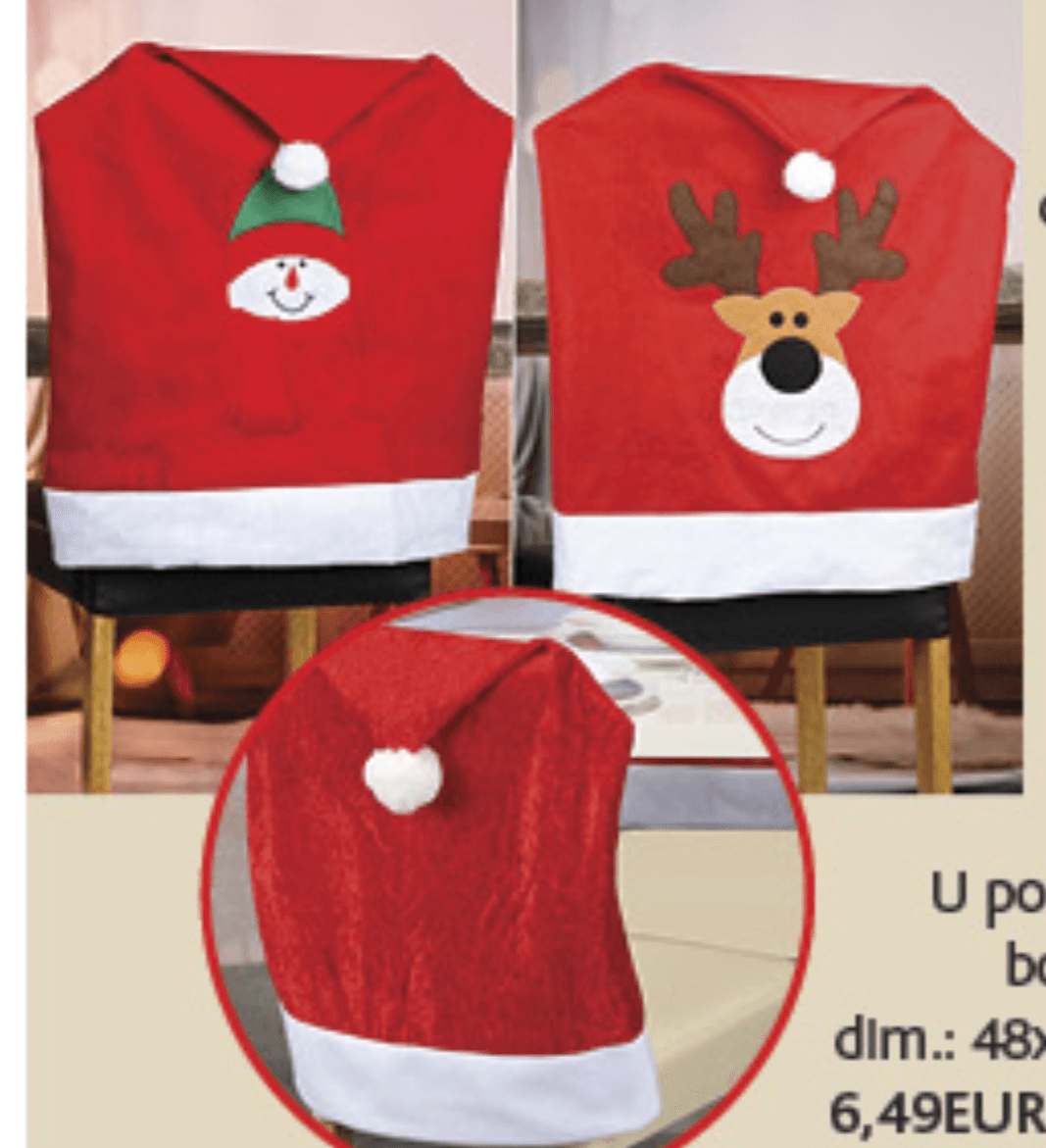 Navlaka za stolicu set