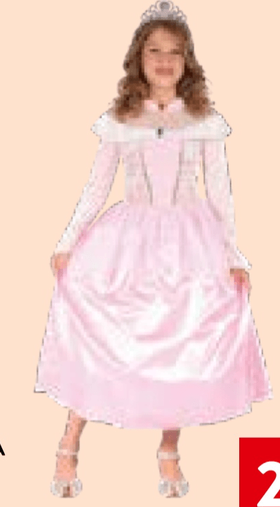 Kostim Uspavana princeza vel.: 4-14g, kom - Akcija u trgovini Konzum