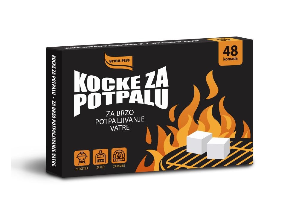 ULTRA PLUS Kocke za potpalu 48 kom